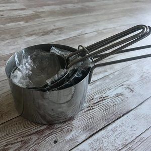 Stainless Steel Measuring Cups - Set of 4